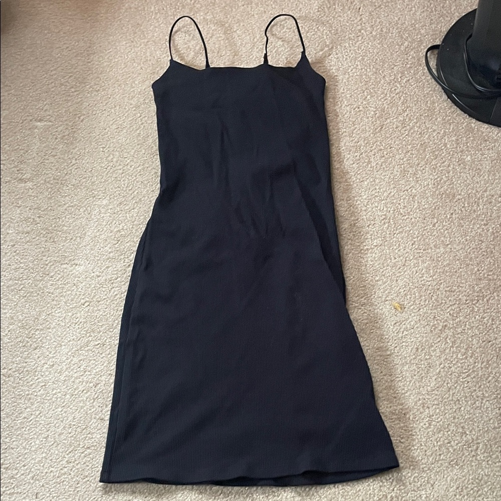 Black Spaghetti Strap Dress